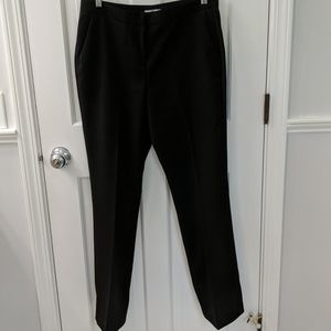 Halston black crepe pants.